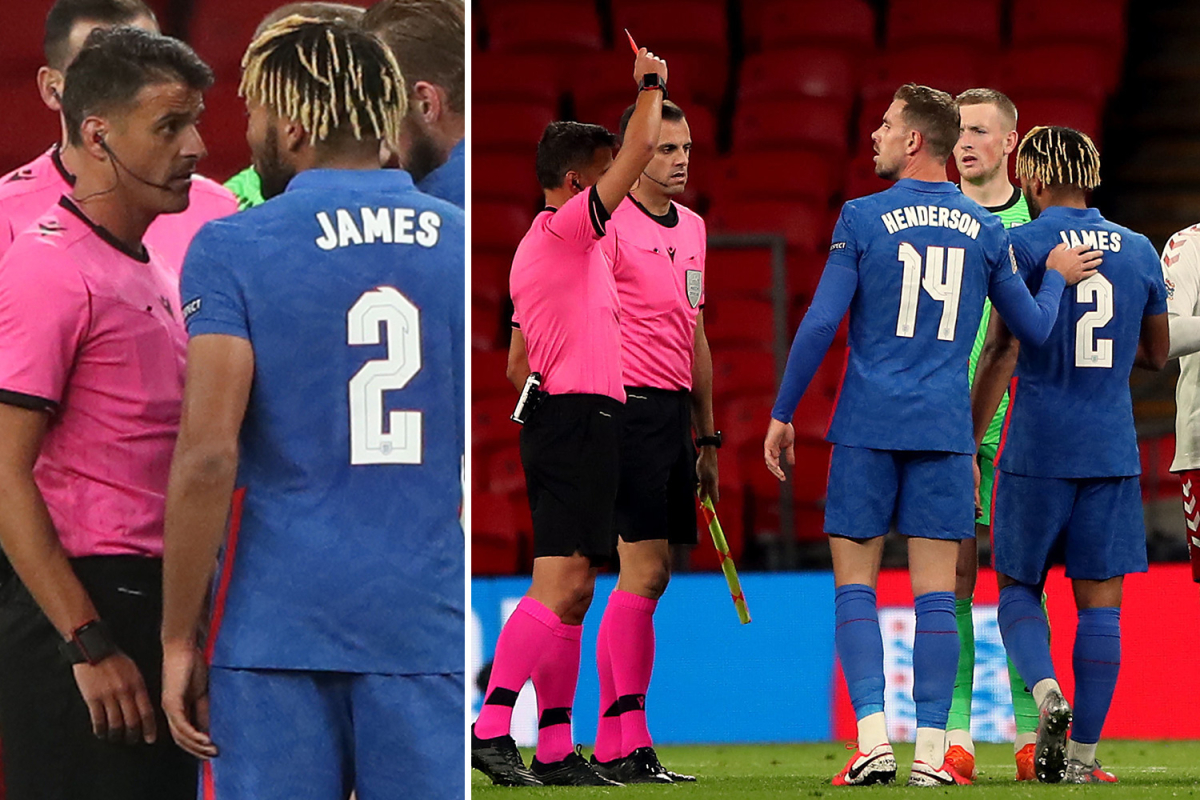 James bereaksi berlebihan dalam pertandingan antara Inggris dan Denmark